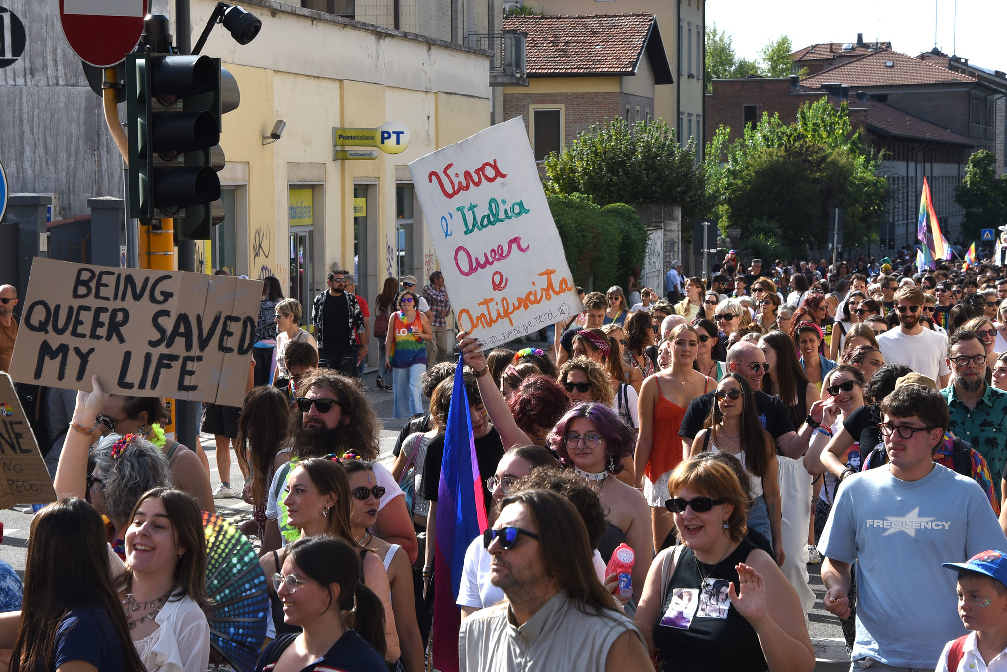 Le parole di Colazione da Tiffany al Pride di Brescia 2025