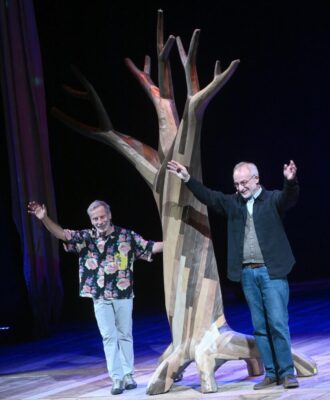 TEATRO GRANDE NONSOLOSCIENZA_STEFANO MANCUSO GIOVANNI STORTI newreporter©favretto TEATRO GRANDE NONSOLOSCIENZA_STEFANO MANCUSO GIOVANNI STORTI newreporter©favretto