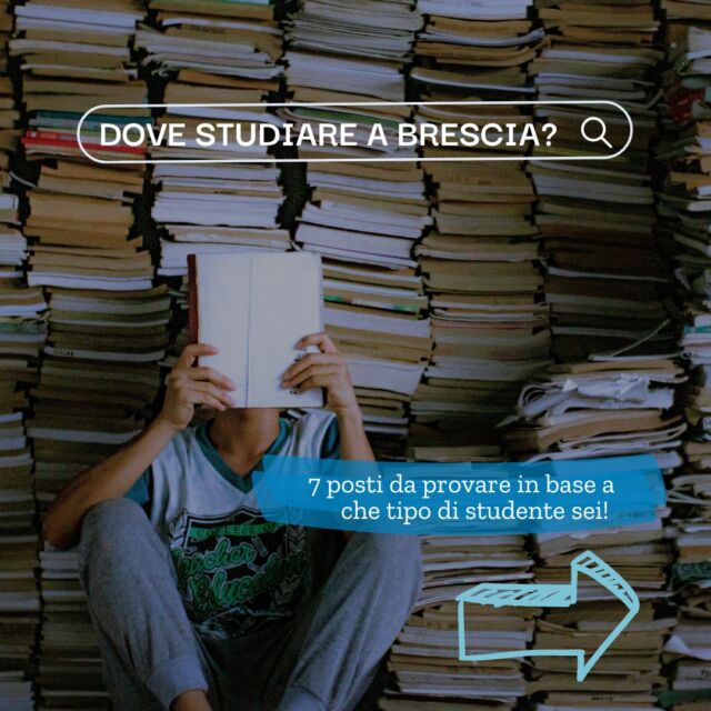 Non sai più dove andare a studiare?! 😱

Ti consigliamo 7 posti da provare in base a che tipo di studente sei! 📚
Alcuni anche poco conosciuti! 🤓

Tagga il tuo compagno di studi 👇🏼