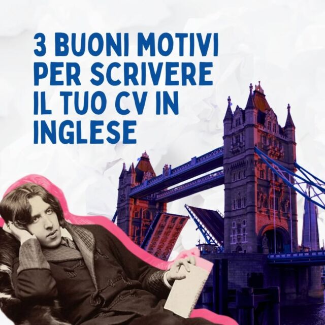 Ha senso fare il CV in inglese? 🤔
Ascolta chi ne sa, vieni in Informagiovani e scrivi il tuo con @wepitaly 😎

⚠️ Attenzione! Il CV in Inglese non è una semplice traduzione dall'italiano!